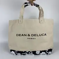 在飛比找蝦皮購物優惠-日本DEAN&DELUCA純棉厚帆布包 購物袋 大容量托特包