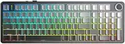 AULA F99 Pro 96 Keyboard, Tri-Mode Wireless Mechanical Keyboard with Hot-Swappable PCB, Gasket Mount, Aluminium Knob – Compact Full-Size for Gaming and Work (Gradient Gray (Nimbus V3 Switch))