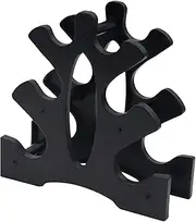 YueShengYCHUANG Dumbbell Stand Dumbbell Rack Stable 6 Slots 3 Layer Sorting Dumbbell Holder Dumbbell Organiser for Women Man Fitness Exercise