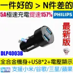 【一年保】PHILIPS飛利浦 PD+電壓顯示 車用手機充電 車充點菸器 點煙器RAV4 CROSS KUGA HRV