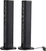 TV Sound Bar, 40W Home Theater Soundbar, Surround Sound System Speaker Support U Disk Optical AUX Connection