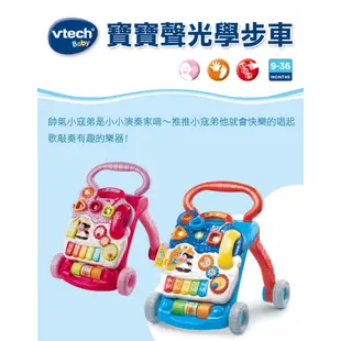 Vtech 寶寶聲光學步車(3款色)