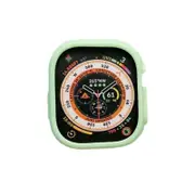 Silicone Candy Protective Case for Apple Watch S8 Ultra-GrassGreen
