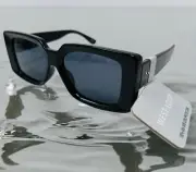 New Women Sunglasses FOSTER GRANT West Loop Black 100% UVA-UVB Lens Protected