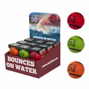 Waboba Zag Premium Foam Series 3D Texture Water Bouncing Ball Outdoor Fun Gift