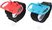 FONDOTIN 2Pcs Adjustable Game Controller Wrist Strap Elastic Band for Switch Compatible with Joycon Comfortable Fit for Somatosensory Gaming for Gamers