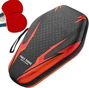 Table Tennis Case Racket Cover - Waterproof Table Tennis Cases Paddles Case,Stable Paddle Storage Bag for Family Friends Children
