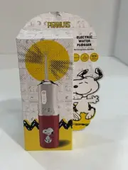 Peanuts New 2025 Snoopy Electric Water Flosser Rechargeable Battery Red New Box