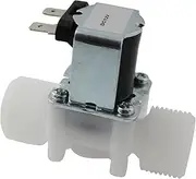 LQ Industrial Solenoid Valve 3/4 BSP Male Thread DC12V Pressurised Normally Closed Type Suitable for Washing Machines Drinking Fountains Garden Sprinklers