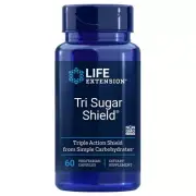 Tri Sugar Shield 60 Vcaps By Life Extension