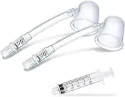 2 Set Nipple Corrector Device Correction for Inverted Nipples Treatment Enlarger