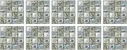 TUNKENCE 10-Sheet Stickon Tile for Kitchen Backplash Peel and Stick Backsplash for Bathroom Vanities, Fireplace Decor, Laundry Table, Stair Decals, 4x4Inch Clearance