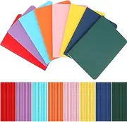 80 Pack Mini Notebooks, Colorful Journals Notebooks Small Pocket Notebook Set, Mini Journal Memo Notepads for Office Supplies, School Supplies, 4.0 x 5.5 Inch, 24 Sheets/ 48 Pages, 16 Lines