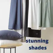 Riley Bamboo Cotton Fitted Sheet King Single Midnight in Blue Bamboo/Cotton by MyHouse-Blue/King Single