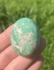 Gorgeous Varascite Cab From Utah; 139Cts; 40mmx30mm