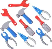 WEKAMOS 10pcs Set Miniature Tool Set for Dollhouse Safe Lightweight Pretend Play Tools to Enhance Creativity and Imagination for Miniature Decoration