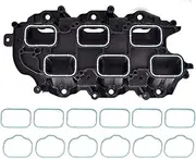 Lower Intake Manifold with Gasket Kit Fits for Jeep Grand Cherokee Wrangler Dodge Journey Grand Caravan Durango Charger Challenger Dodge Avenger Chrysler Town & Country RAM 05184199AF 5184199AF