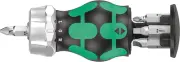 008886 Kraftform Kompakt Stubby Magazine RA 4 Bit Holding Screwdriver 6-Piece Se