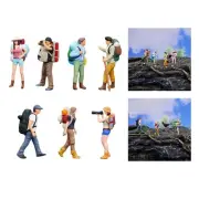 1:64 Scale Miniature Figures Dioramas Micro Landscape Decor