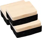 HOODANCOS Portable Chalk Erasers 3 Pack Erase Marks from Chalkboards and Whiteboards