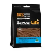 Savour Life Natural Training Treats Australian Liver Strips for Dogs 165g