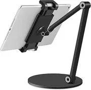 Multi-Angle Tablet Stand Holder for 4.7"-12.9" Screen iPad Pro, Microsoft Surface Series, iPhone, iPad, Samsung,Nintendo Switch, Kindle, eBook Reader (Black)