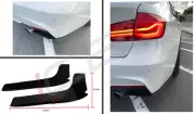 Rear Carbon Fiber Bumper Splitters Diffuser Fits BMW F30 328i 330i 335i 340i (for: BMW)