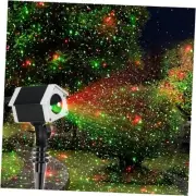 Outdoor Garden Laser Lights Star Projector, Christmas Laser Lights Red, Green