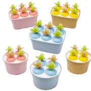Ice Cream Ice Mold Portable Grade Popsicles Moulds Ball Maker 3 Colors