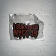 2019 NYCC I Survived New York Comic Con Exclusive Reed Pop Enamel Pin