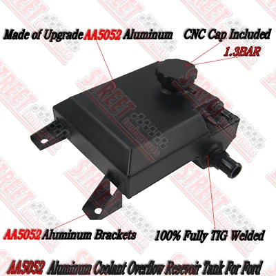 RADIATOR OVERFLOW BOTTLE COOLANT EXPANSION TANK FOR FORD FALCON BA-BF 6CYL V8 (for: Ford)