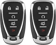 Kilessgo Fits for Chevrolet Camaro Malibu 2021 2022 2023 Key Fob HYQ4ES 433MHz 46 5 Buttons(Set of 2)