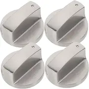 [LIFKOME] 4Pcs Gas Stove Control Knobs Replacement Knobs for Kitchen Gas Range Durable and Heat Resistant Cooking Accessories for Oven and Cooktop