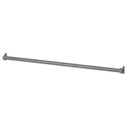 KOMPLEMENT Clothes rail, dark grey, 100 cm
