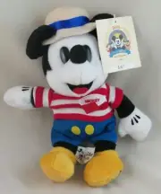 Disney Mickey Mouse Bean Bag Plush 2000 Disneyana Convention Public Day