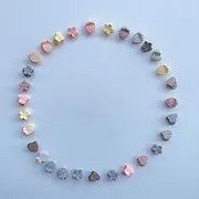 Baby Toddler Hair Ties,Girl Hair Clip Hair Accessories,Kids Rubber Bands Hairpins Hair Bows,YOOZI No Damage Ponytail Holder for Newborn Girls(Strawberry Mini Claws)