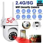 1080P 5G WIFI Wireless IP Camera Outdoor CCTV HD PTZ Smart Home Security IR Cam