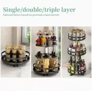 Lazy Susan Rotating Single/Double/Triple Layer Spice & Bottle Rack Organizer