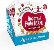 Roasted Fava Beans Red Pepper & Chilli 24x25g Count