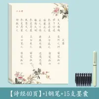 在飛比找樂天市場購物網優惠-寫字帖 練字帖 字帖 楷書字帖女生字體漂亮大氣簪花小楷成人練