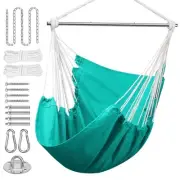 Hammock Chair Hanging Rope Swing - Hanging Chair for Bedroom, Patio, Indoor, ...
