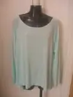 Eileen Fisher L Arora Ballet Neck Top Tencel Organic Cotton Silk NWT $218 Hi-Lo