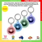 4 Pack Airtag Holder, Jelly Color Airtag Case Waterproof Apple Air Tag Case NEW