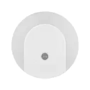 Arlec 7cm White Nightlight Plug in LED Motion & Day/Night Sensor
