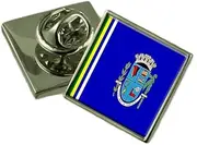 Select Gifts Engenheiro Paulo de Angra City Rio de Janeiro State Flag Honor Needle Engraved Box