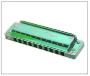 EASTTOP PR020 10 Holes Diatonic Harmonica Blue Harp Harmonica Musical Instrument
