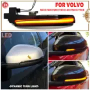 2X Dynamic Side Mirror Turn Signal LED Light For Volvo V40 ll 13-19 V60 S60 S80 (for: Volvo)