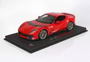 1:18 BBR Ferrari 812 Competizione 2021 With Showcase Rosso Corsa 322 P18207B3V M