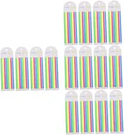 TEHAUX 4pcs 4 Multiple Styles Annotating Book Tabs Page Markers Highlight Strips Practical Note Tabs for Boys and Girls Students and Adults