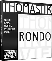 Thomastik Violin String RONDO (RO01, RO02, RO03A, RO04, 4) Set of 4 Types, Medium Tension RO100